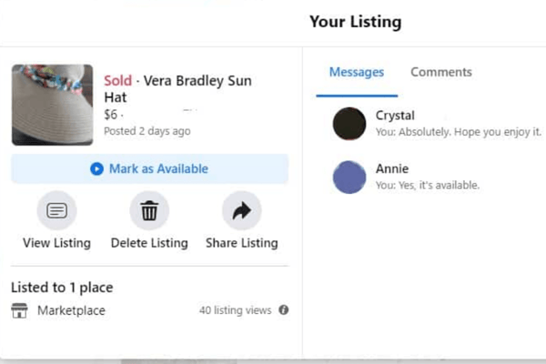 Share Your Listing