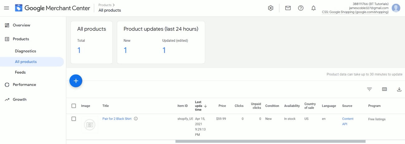 How to Connect Your Shopify Store with Google Ads - BlueTuskr