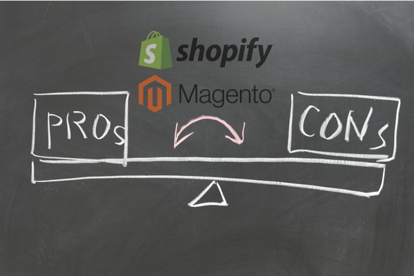 Pros and Cons of Shopify magento