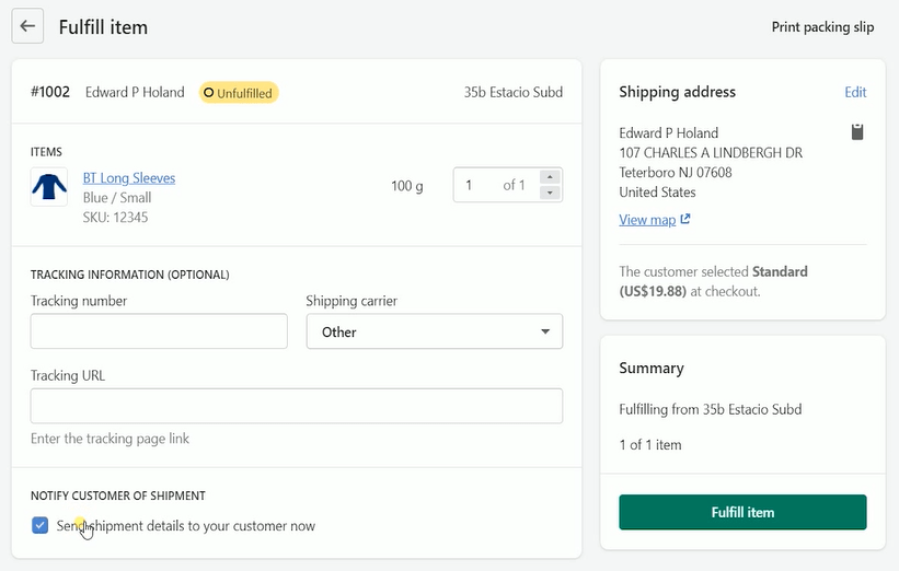 How to Fulfill an Order Manually on Shopify Updated 2023