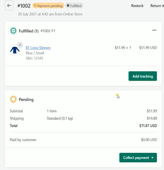 How to Fulfill an Order Manually on Shopify