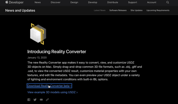 USDZ to GLB File Converter - Online Free Conversion