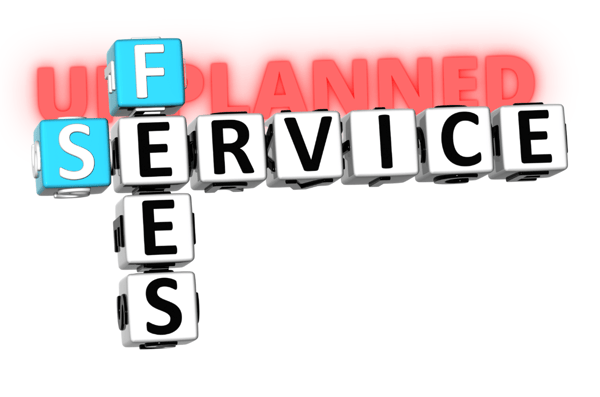 Unplanned Service Fees