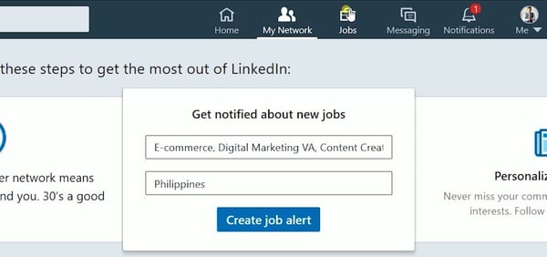 2 post job linkedin jobs suitcase icon tab