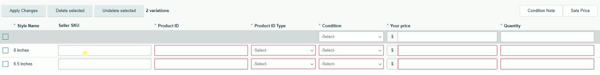 Indicate the Types of Variation