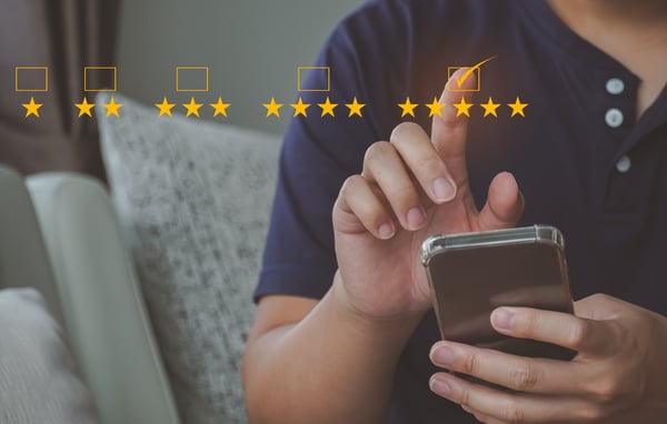 Request and Showcase Customer Reviews