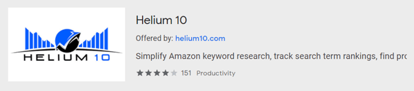 helium10 chrome extension